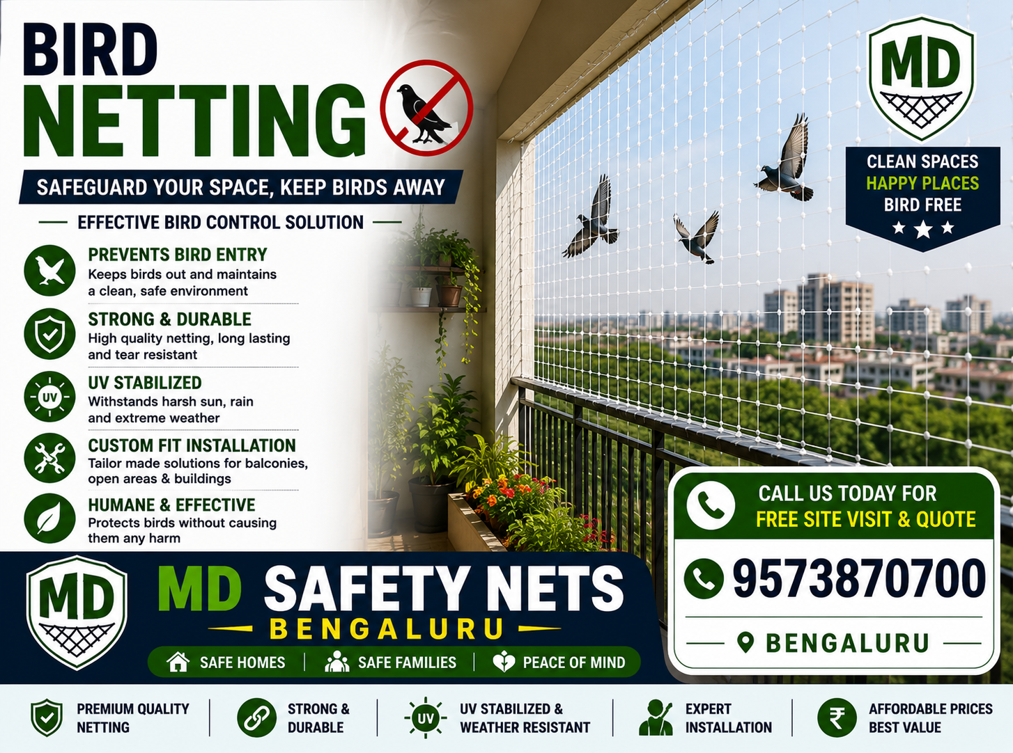 Bird Netting in bengaluru