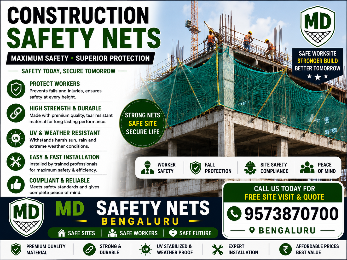 Construction Safety Net in bengaluru