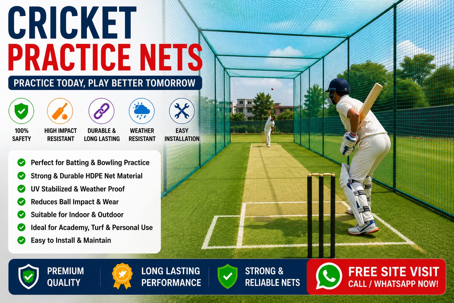 Cricket Nets in bengaluru